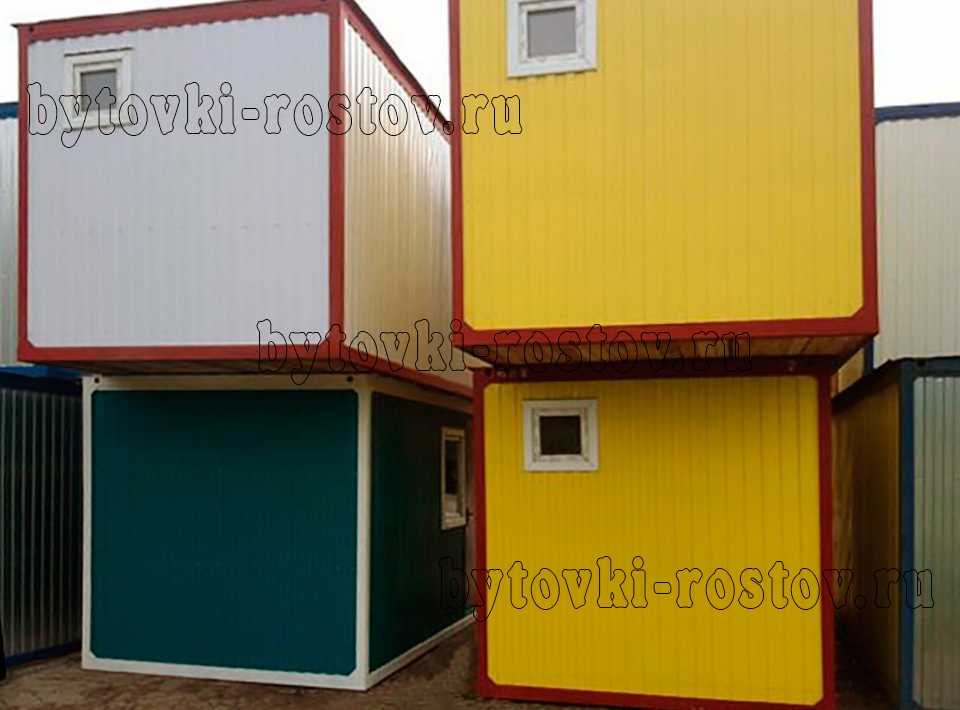 Фотогалерея вагончиков, бытовок, модульных зданий в Ростове-на-Дону