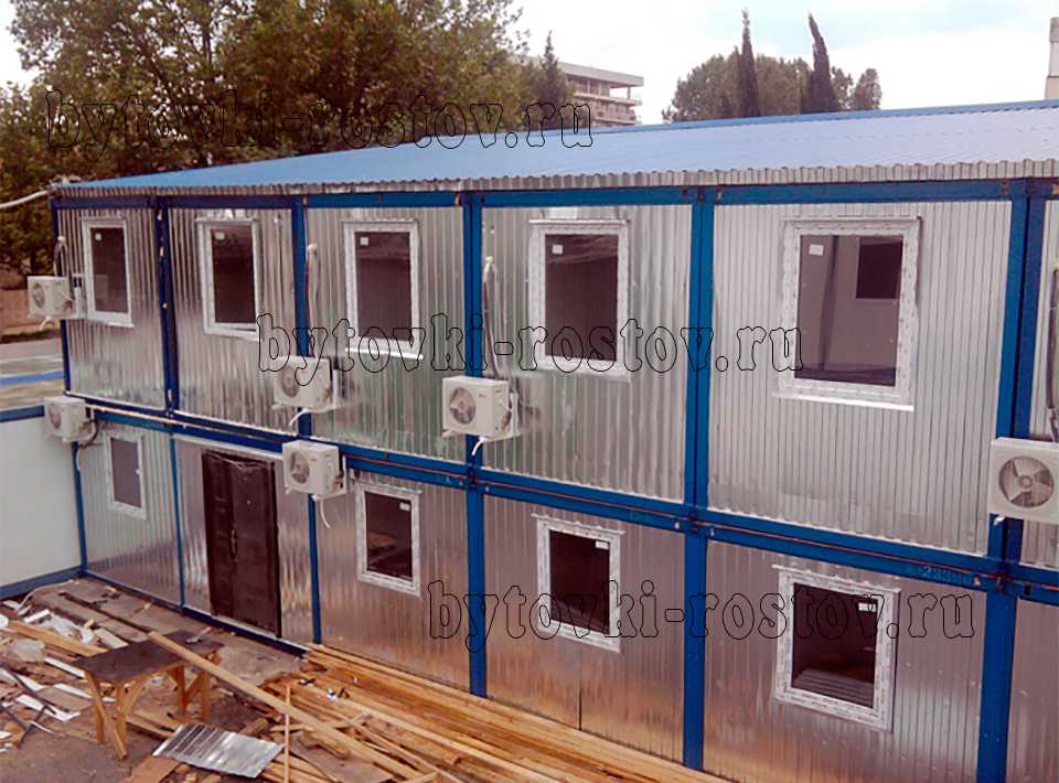 Фотогалерея вагончиков, бытовок, модульных зданий в Ростове-на-Дону