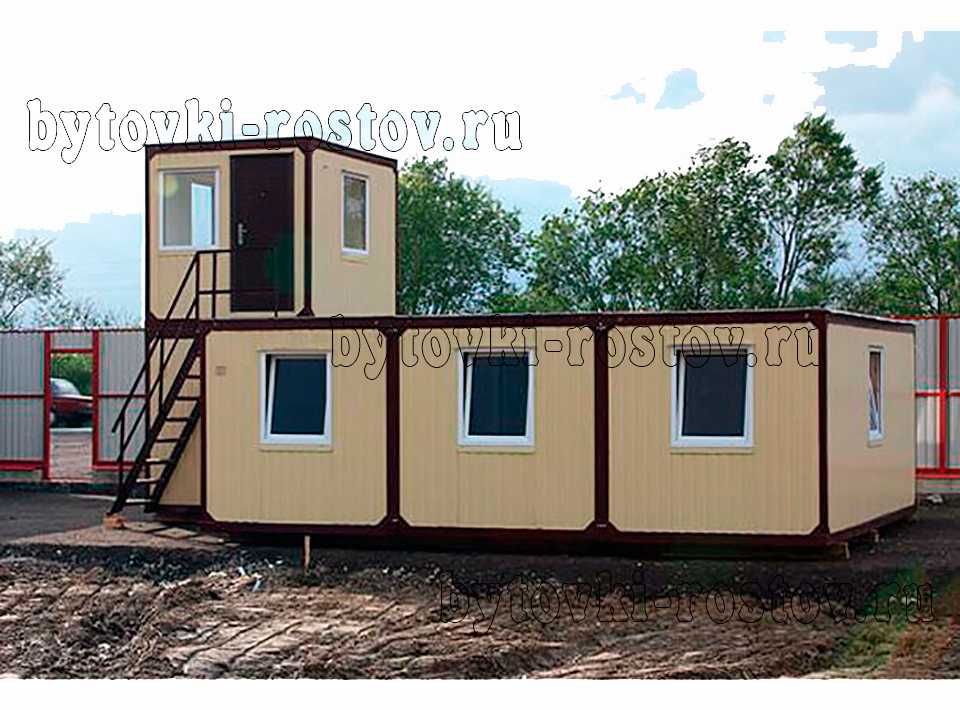 Фотогалерея вагончиков, бытовок, модульных зданий в Ростове-на-Дону