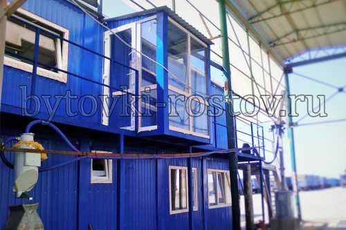 Офис- лаборатория зерновой терминал Тамань