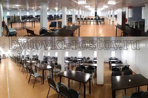 Столовая для строителей аэропорта в Симферополе