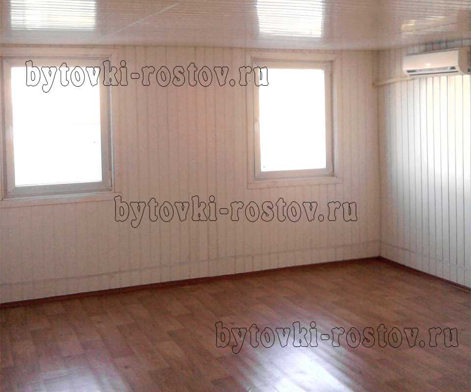 Внутренняя отделка бытовок и модульных зданий