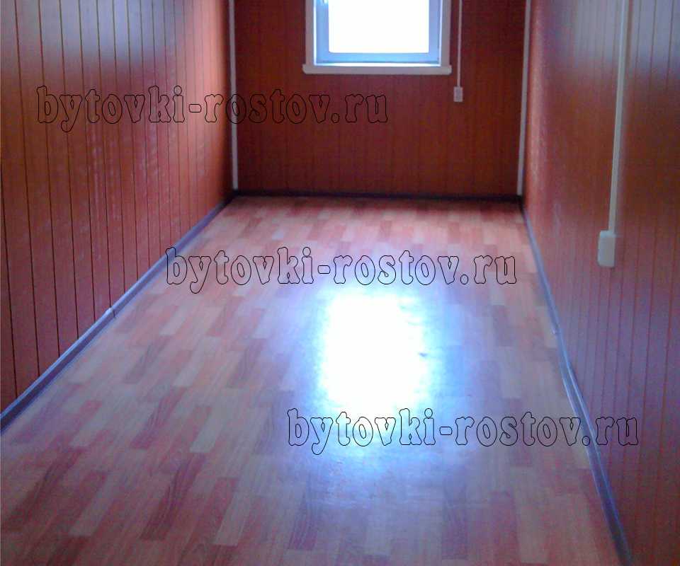 Внутренняя отделка бытовок и модульных зданий