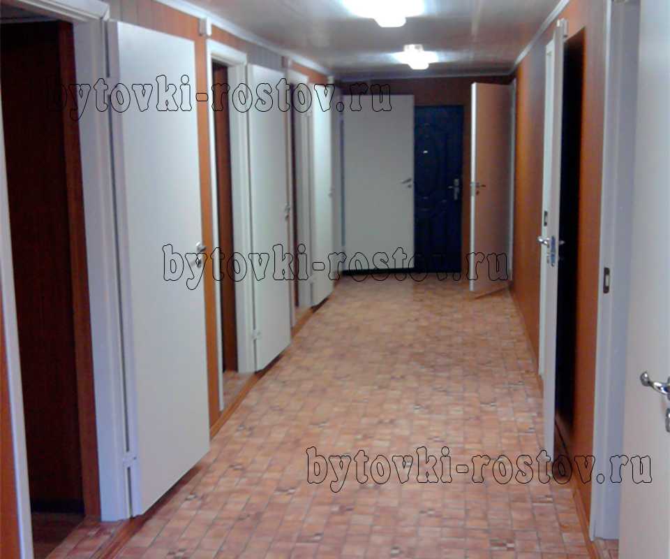 Внутренняя отделка бытовок и модульных зданий