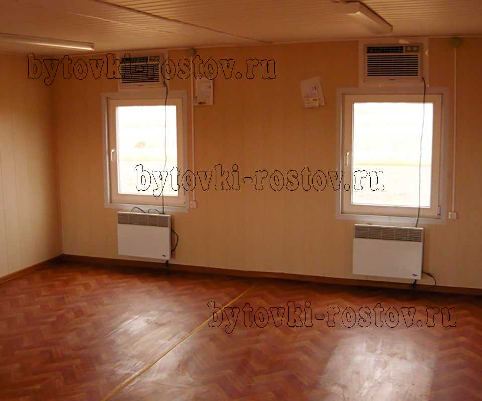 Внутренняя отделка бытовок и модульных зданий